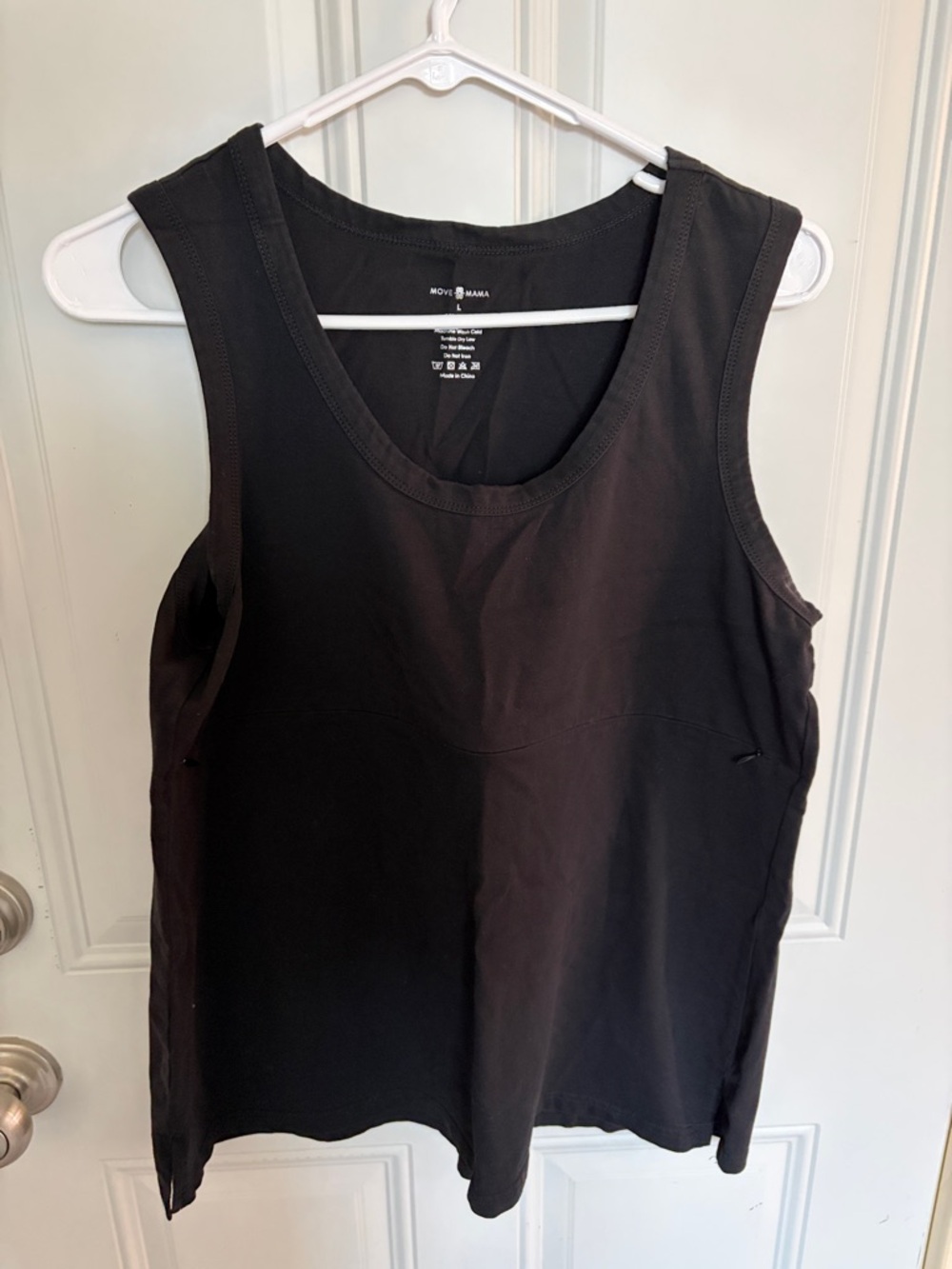 Black Nursing Tank